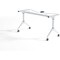 Lorell Spry Nesting Training Table Base, 2 Legs, 29.5" Height, White LLR60739 - alternate 1